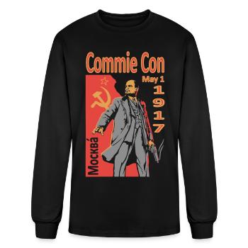 CommieCon1917 - Men's Long Sleeve T-Shirt - black - Front
