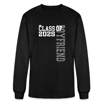 Proud Boy Friend Of A Class Of 2025 - Men's Long Sleeve T-Shirt - black - Front