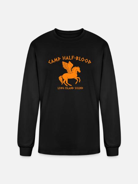 Camp Half Blood - Men's Long Sleeve T-Shirt - black