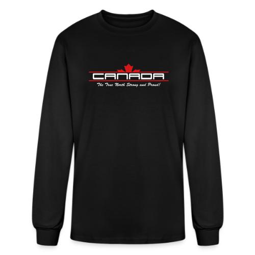 True North Strong and Proud - Men's Long Sleeve T-Shirt