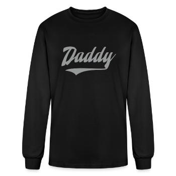 Daddy - Men's Long Sleeve T-Shirt - black - Front