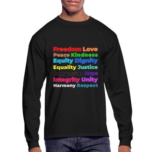Words of Light - Men's Long Sleeve T-Shirt