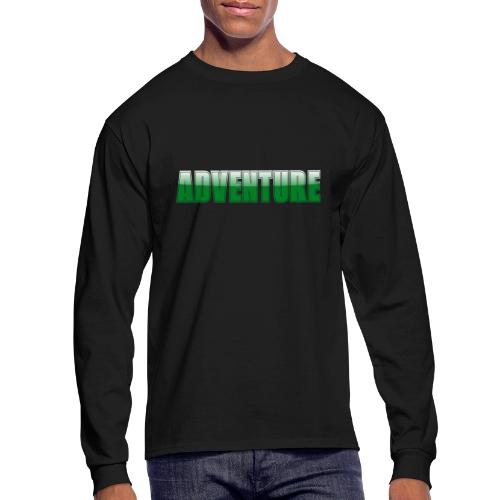 Adventure Typography Design for Apparel - Men's Long Sleeve T-Shirt
