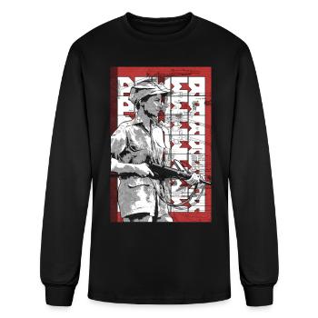 The Malayan Emergency Propaganda Poster - Men's Long Sleeve T-Shirt - black - Front