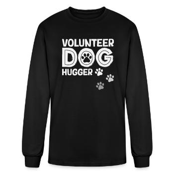 Dog Rescue | Volunteer Animal Shelter - Men's Long Sleeve T-Shirt - black - Front
