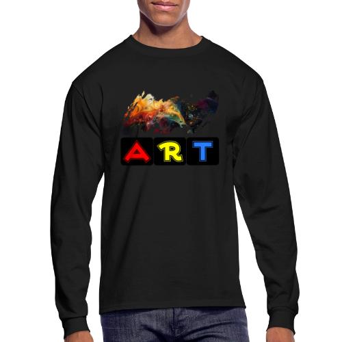 Pulse of Art - Men's Long Sleeve T-Shirt