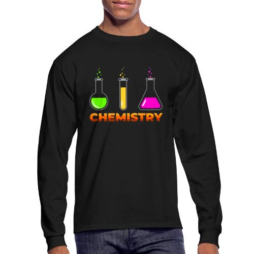 Chemistry: Elements in Motion - Men's Long Sleeve T-Shirt