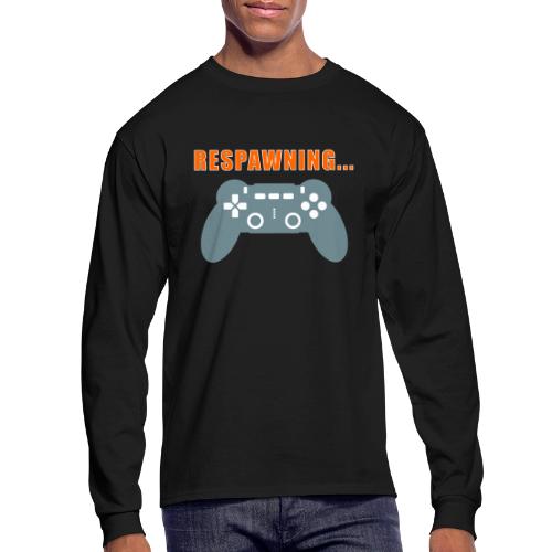 Respawning Gamer Controller Design - Men's Long Sleeve T-Shirt