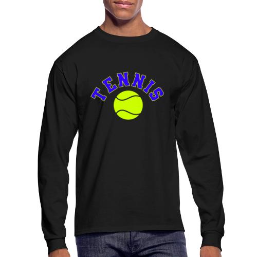 Tennis: Serve in Style - Men's Long Sleeve T-Shirt