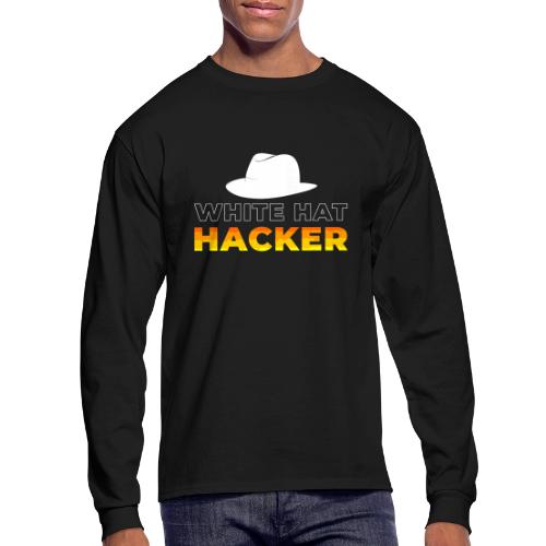 White Hat Hacker - Men's Long Sleeve T-Shirt