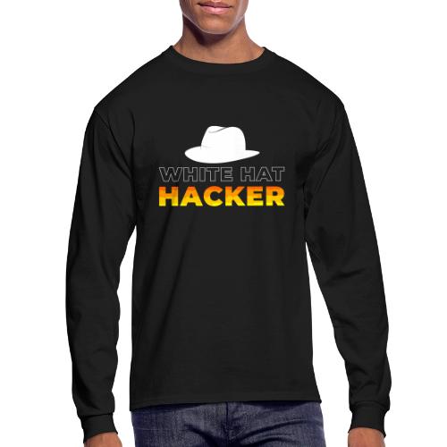 White Hat Hacker - Men's Long Sleeve T-Shirt