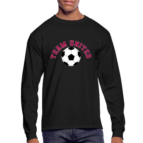 Team United Soccer Ball Sports Design - Men's Long Sleeve T-Shirt