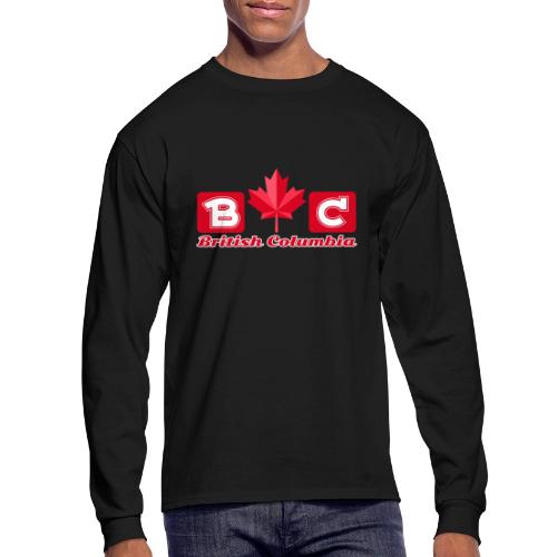 British Columbia, province of Canada - Men's Long Sleeve T-Shirt
