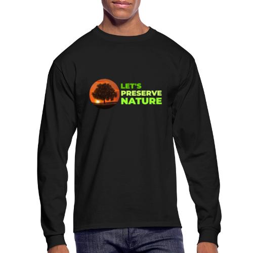 Nature protection - Men's Long Sleeve T-Shirt