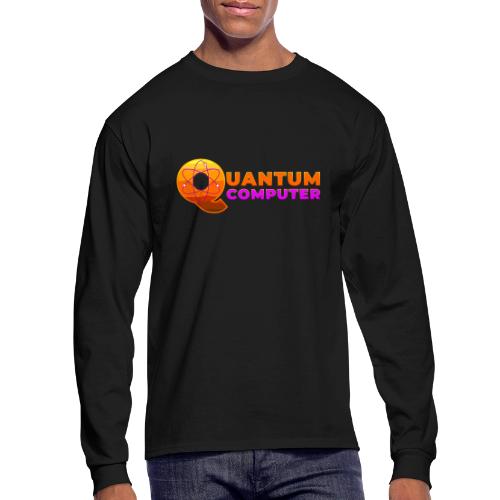 Quantum computer: Quantum Logic Unleashed - Men's Long Sleeve T-Shirt