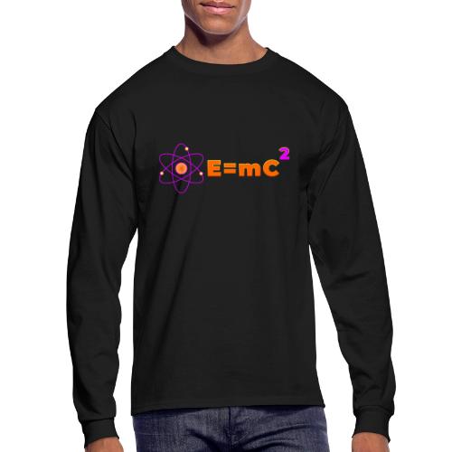 E = mc² - Men's Long Sleeve T-Shirt