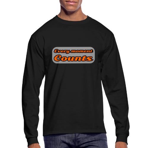 Every moment counts - Men's Long Sleeve T-Shirt