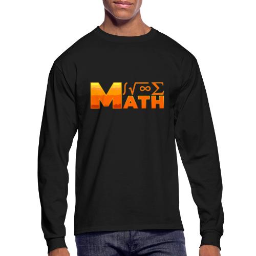 Math: The Language of Logic - Men's Long Sleeve T-Shirt