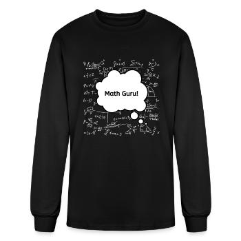 Math Maestro: Unleash Your Inner Genius - Men's Long Sleeve T-Shirt - black - Front