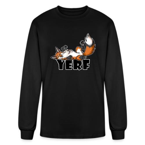 Lazy YERF FOX / FOXES - Men's Long Sleeve T-Shirt