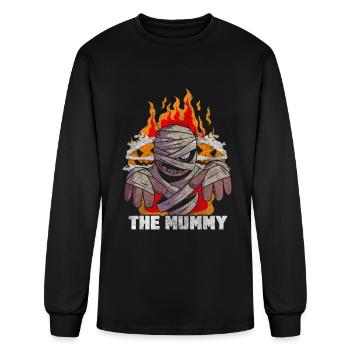 Pharaoh Halloween Undead - Men's Long Sleeve T-Shirt - black - Front