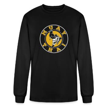 Muay Thai - Men's Long Sleeve T-Shirt - black - Front