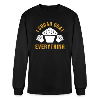 Bakers - Men's Long Sleeve T-Shirt - black - Front