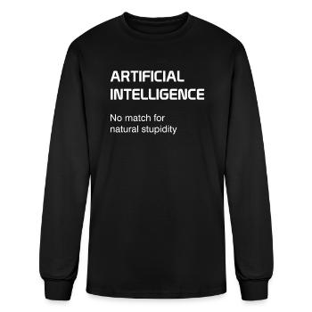 Artificial Intelligence - Men's Long Sleeve T-Shirt - black - Front