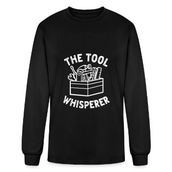 The Tool Whisperer - Men's Long Sleeve T-Shirt - black - Front