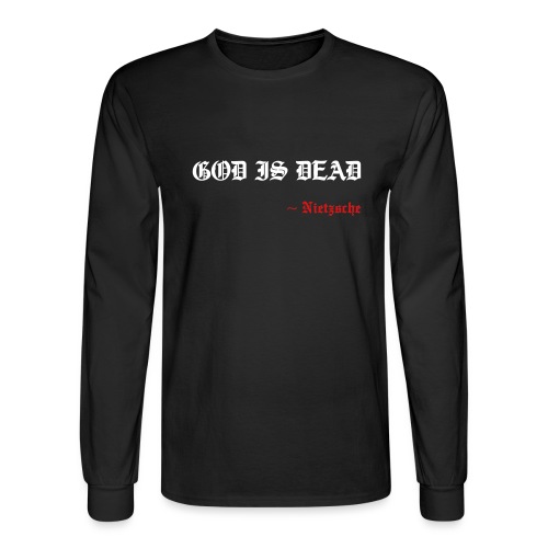 God Is Dead - Men's Long Sleeve T-Shirt