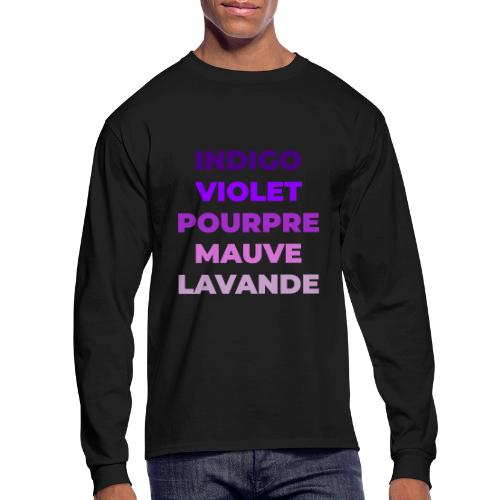Shades of purple - Men's Long Sleeve T-Shirt