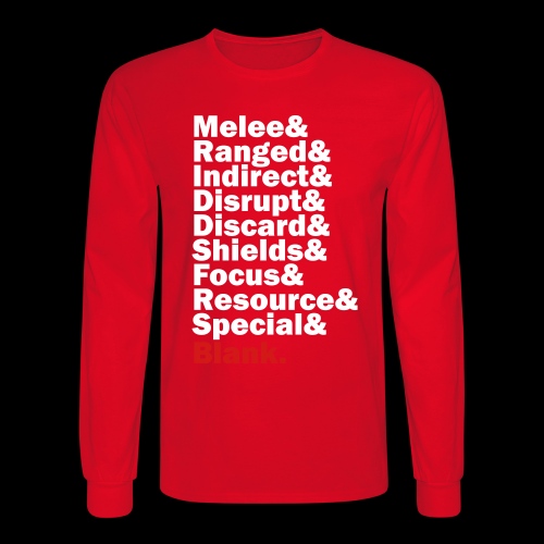 Discard to Reroll - Sides of the Die - Men's Long Sleeve T-Shirt