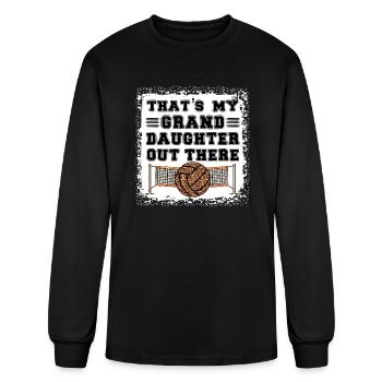 grand daughter - Men's Long Sleeve T-Shirt - black - Front