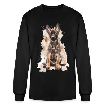 Belgian Malinois - Men's Long Sleeve T-Shirt - black - Front
