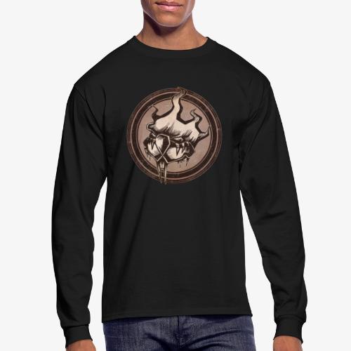 Wild Beaver Grunge Animal - Men's Long Sleeve T-Shirt
