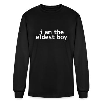 I Am The Eldest Boy - Men's Long Sleeve T-Shirt - black - Front