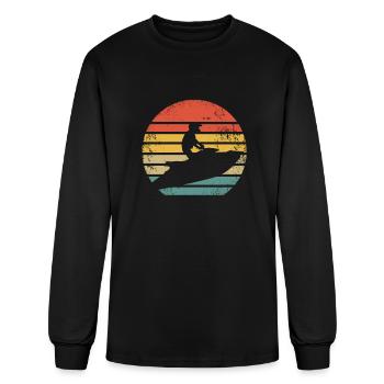 Jet Ski - Men's Long Sleeve T-Shirt - black - Front