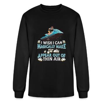 Jet Ski - Men's Long Sleeve T-Shirt - black - Front