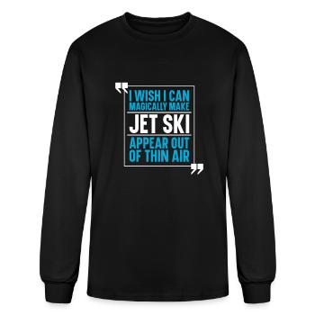 Jet Ski - Men's Long Sleeve T-Shirt - black - Front