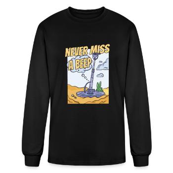 Prospecting Prospector - Men's Long Sleeve T-Shirt - black - Front