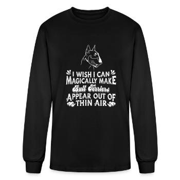 Bull Terrier - Men's Long Sleeve T-Shirt - black - Front