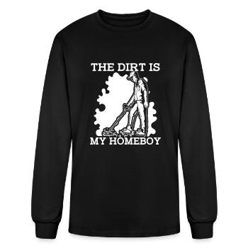 Prospecting Prospector - Men's Long Sleeve T-Shirt - black - Front
