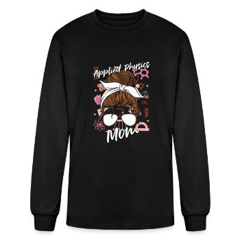 Physics Physicist Applied Physics - Men's Long Sleeve T-Shirt - black - Front