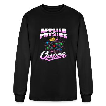 Physics Physicist Applied Physics - Men's Long Sleeve T-Shirt - black - Front