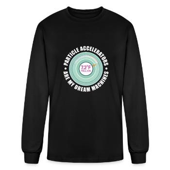Physics Physicist Applied Physics - Men's Long Sleeve T-Shirt - black - Front