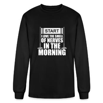 Triathlon Triathlete Funny - Men's Long Sleeve T-Shirt - black - Front