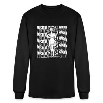 Physics Physicist Nuclear Physics - Men's Long Sleeve T-Shirt - black - Front