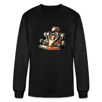 Go Kart Karting - Men's Long Sleeve T-Shirt - black - Front