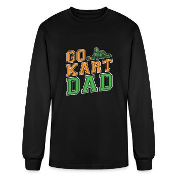 Go Kart Karting Dad - Men's Long Sleeve T-Shirt - black - Front