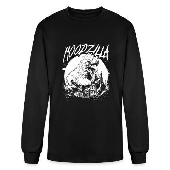 Chicken Hen Funny - Men's Long Sleeve T-Shirt - black - Front